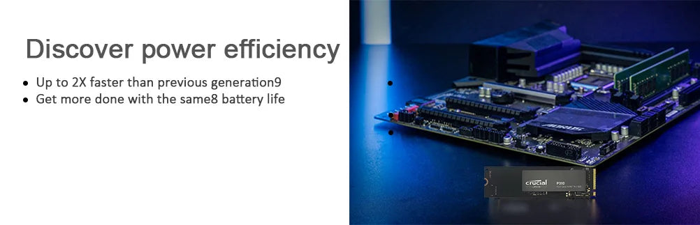 Crucial P3 Plus 1TB 2TB PCIe Gen4 NVMe M.2 SSD Internal Hard Drive(OEM Package)&Crucial NVME 2280 P310 1TB  SSD&Crucial T500 1TB