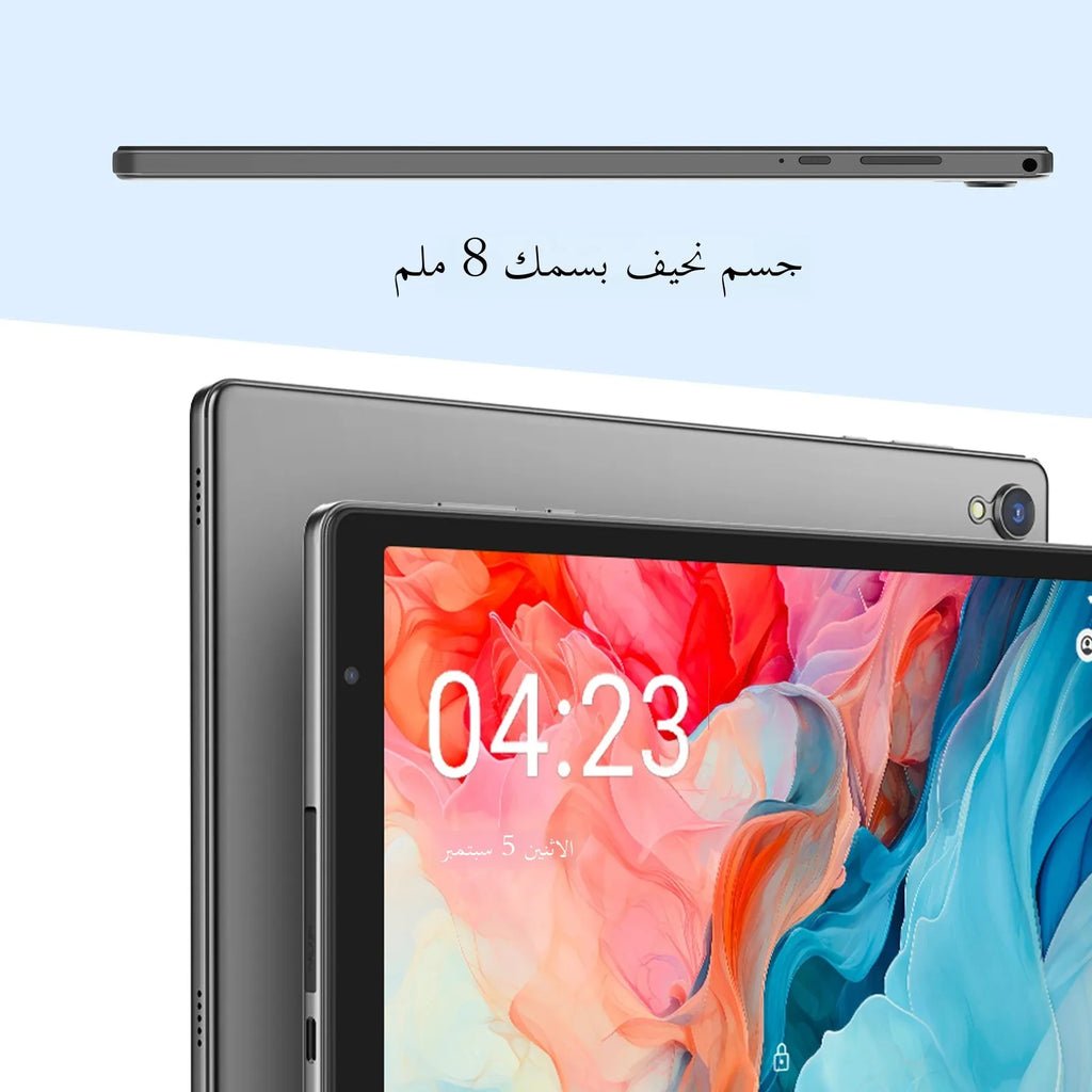 Latest Android 14 Tablet, 10-inch Tablet, Quad-core Processor, 5G WiFi, 4GB ROM + 32GB RAM, 1280*800 Resolution, 6000mAh Battery