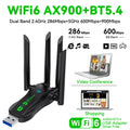 VAORLO WiFi 6 AX900 USB 3.0 Adapter + Bluetooth 5.4 | Gamers Point Bahrain