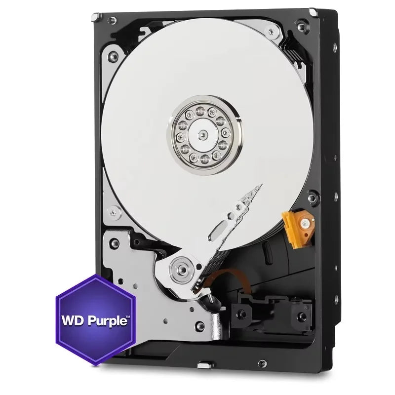 WD Purple 4TB Surveillance Internal Hard Drive Disk 3.5" 64M Cache SATA III 6Gb/s 500GB 1TB 2TB 3TB HDD HD Harddisk for CCTV DVR