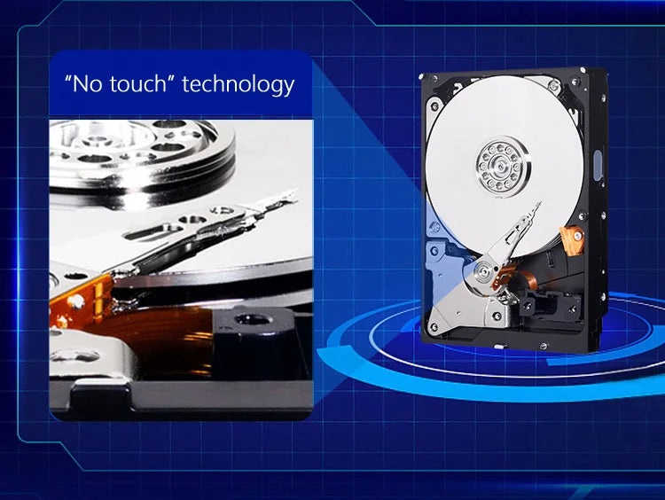 Western Digital WD BLUE 4TB 6TB 3.5" Hard Drive Disk SATA III 5400 RPM 500GB 1T 2TB HD Hard disk For Monitoring Desktop Computer