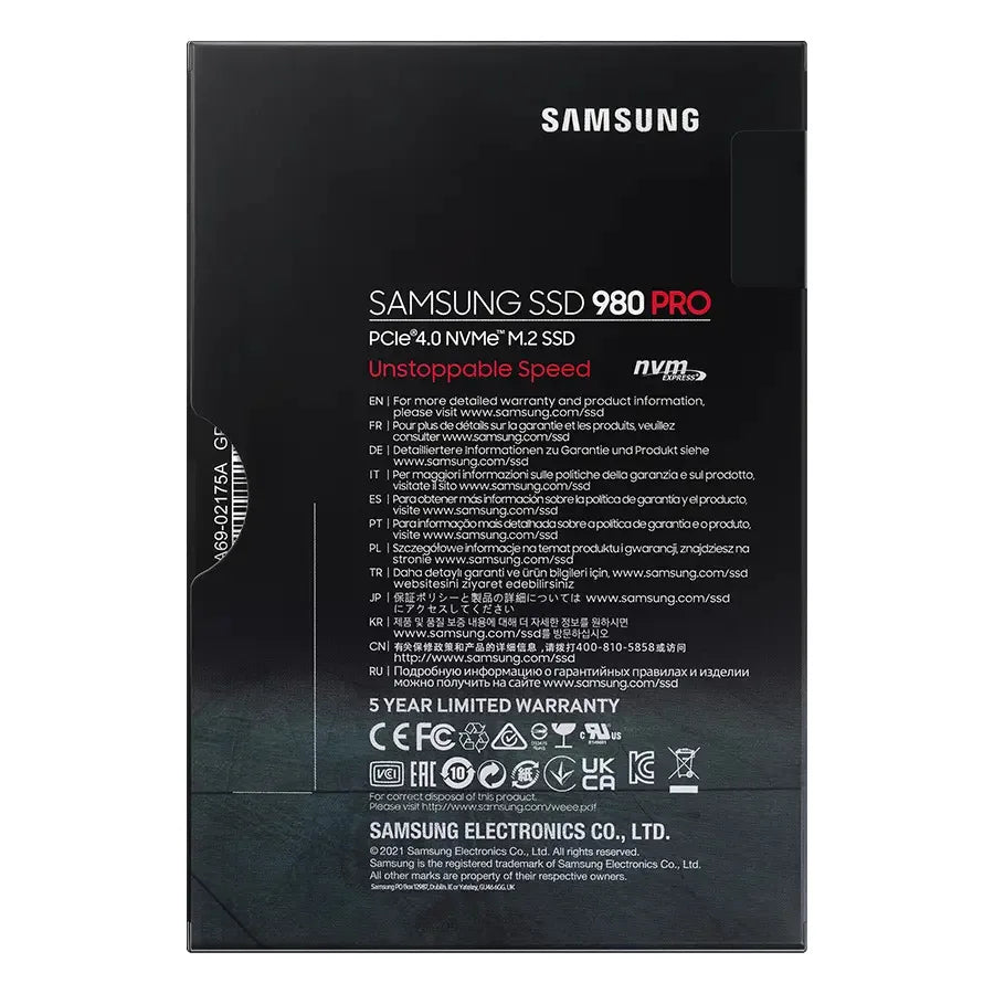 SAMSUNG SSD M2 Nvme 500GB 990 PRO 250GB Internal Solid State Drive 980 1TB hdd Hard Disk 980 PRO M.2 970 EVO Plus 2TB For Laptop