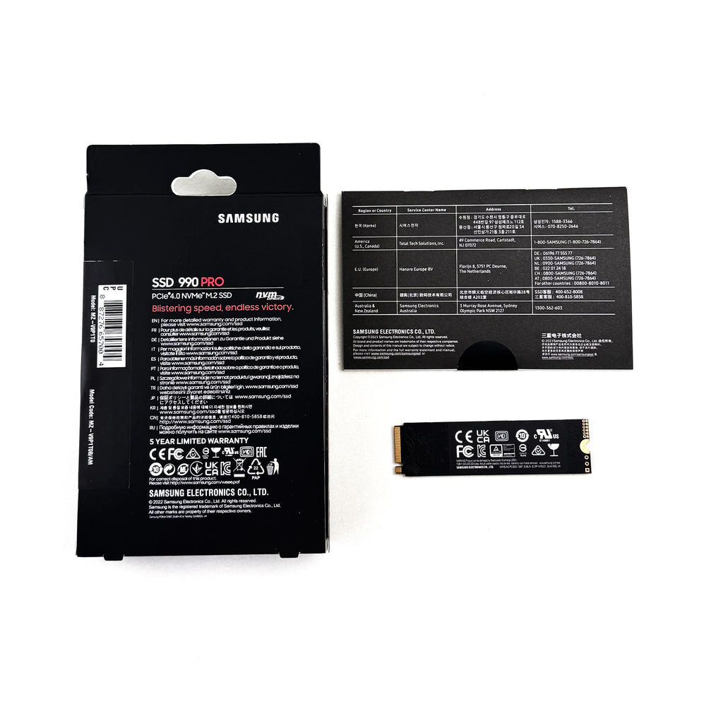 SAMSUNG SSD 990PRO Solid State Drive PCIe 4.0 M.2 2280 Internal Solid State Hard Drive TLC NVMe HDD Hard Drive Laptop Desktop
