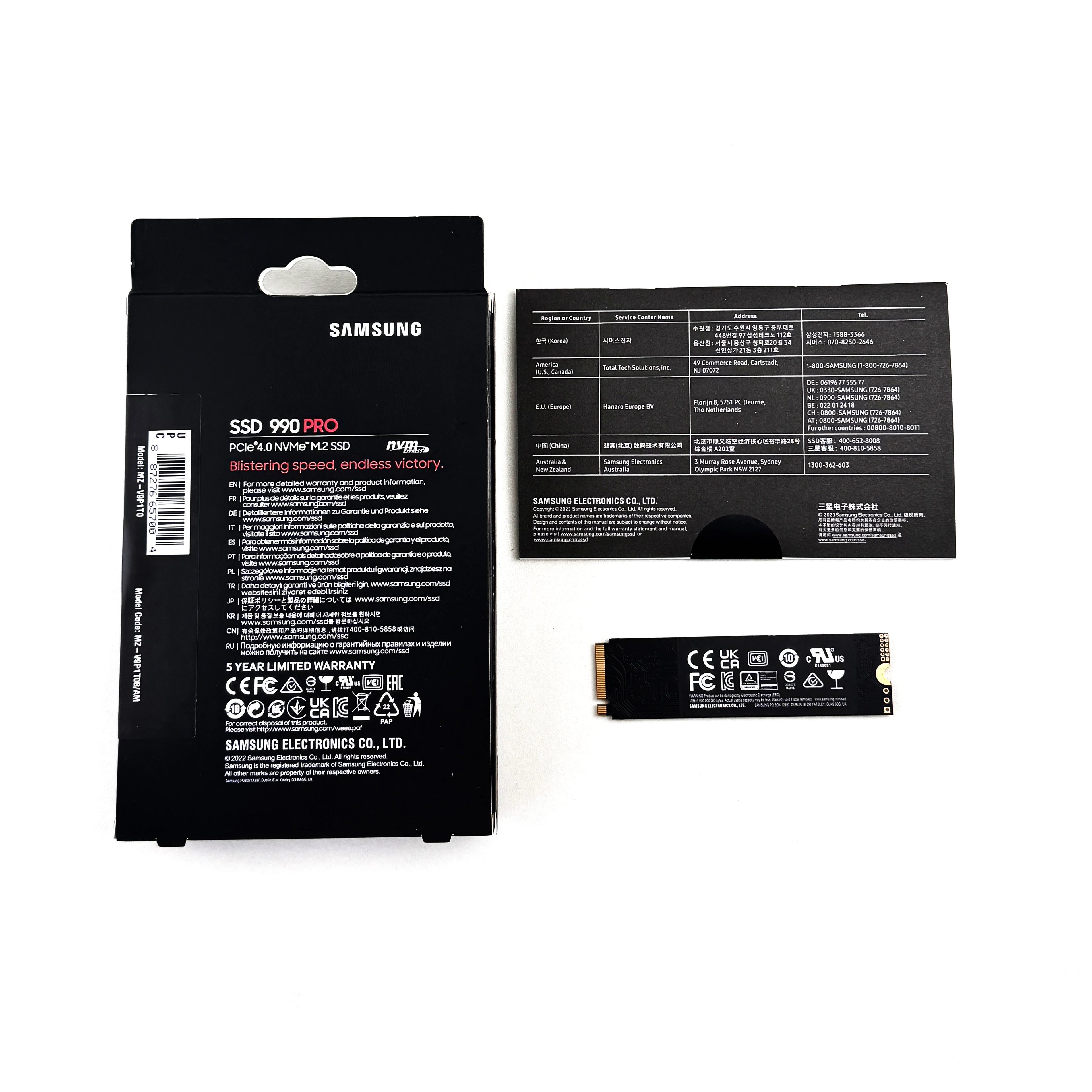 SAMSUNG SSD 990PRO Solid State Drive PCIe 4.0 M.2 2280 Internal Solid State Hard Drive TLC NVMe HDD Hard Drive Laptop Desktop