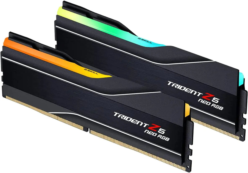 G.Skill DDR5 Trident Z5 NEO RGB Series (16GBx2 )/ (24GBx2)/(32GBx2)Ram 288-Pin SDRAM 6000MHz (AMD Expo) Dual Channel Desktop RAM