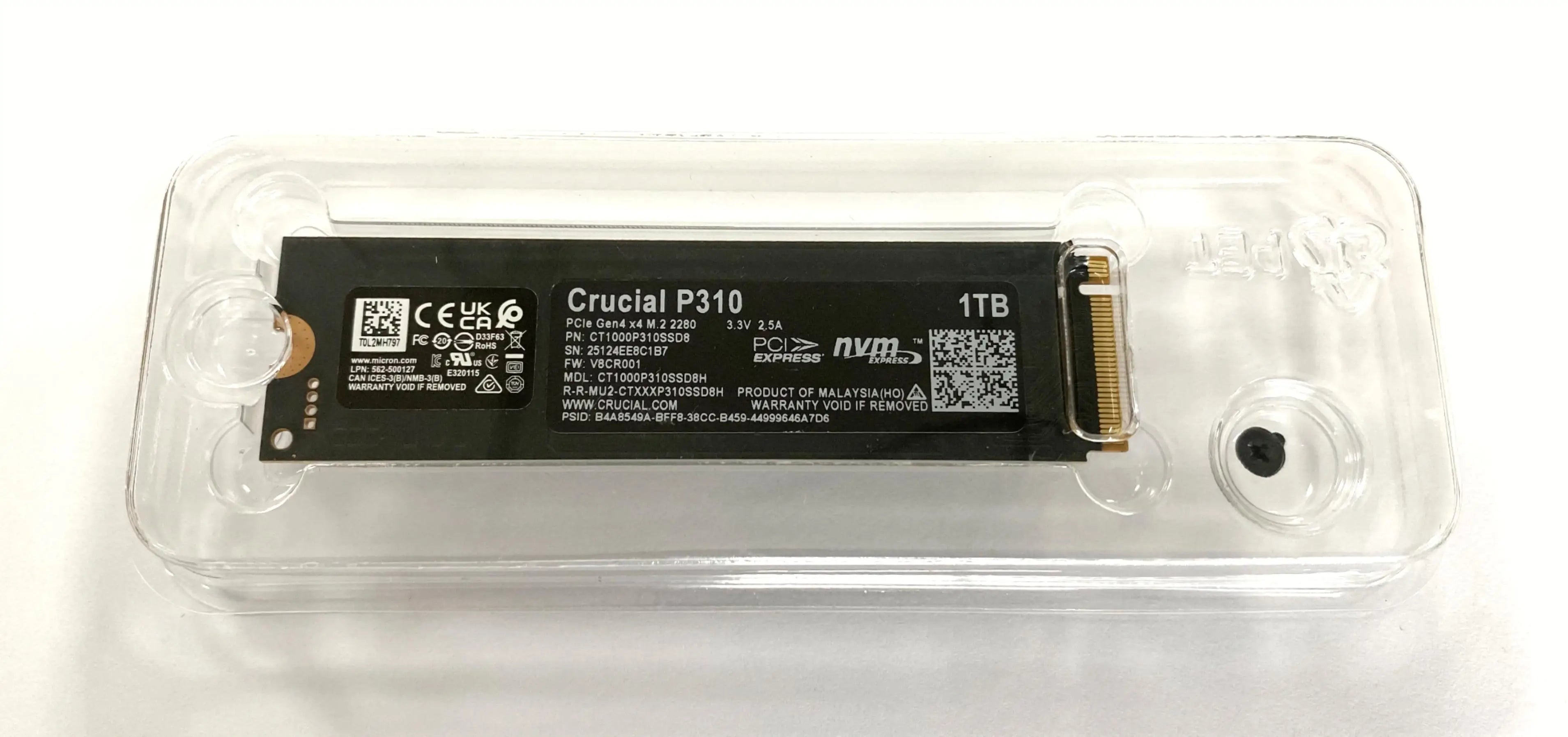 Crucial P3 Plus 1TB 2TB PCIe Gen4 NVMe M.2 SSD Internal Hard Drive(OEM Package)&Crucial NVME 2280 P310 1TB  SSD&Crucial T500 1TB