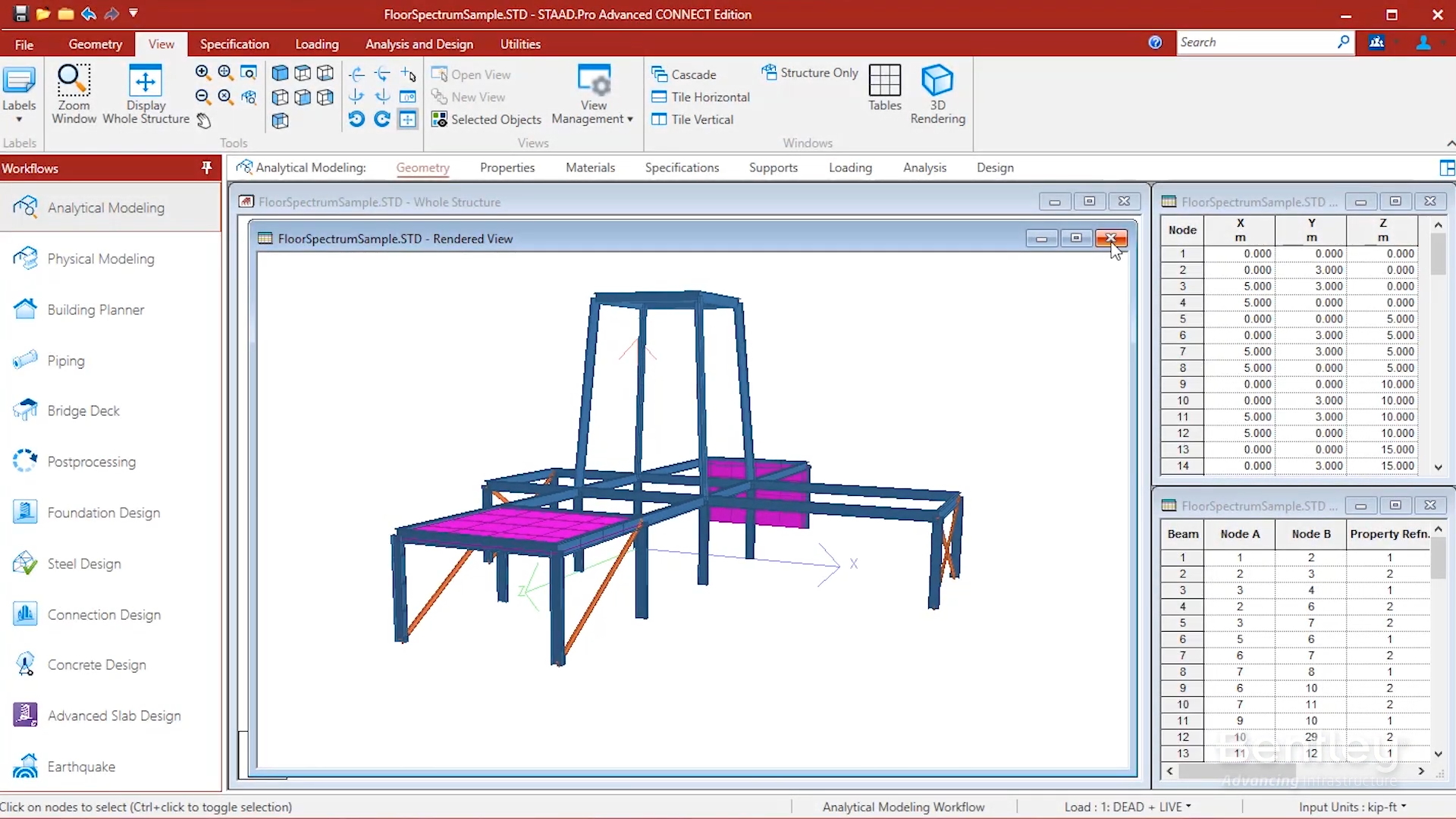 Bentley STAAD.Pro CONNECT Edition – Structural Analysis & Design Software Offline