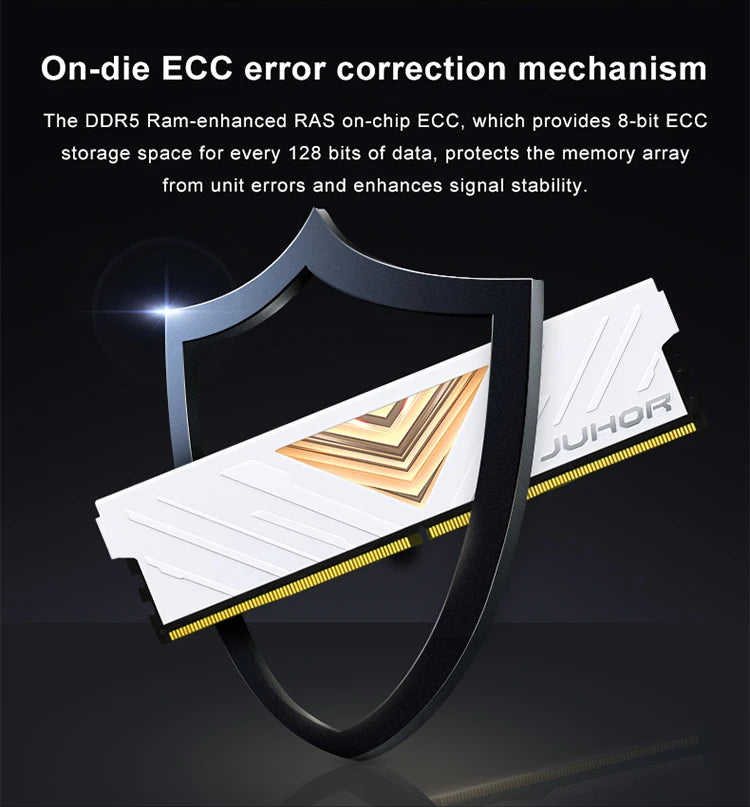 JUHOR RAM DDR5 16GB 5600MHz 6000MHz 4800MHz DIY Computer Gaming Desktop Memory