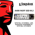 Kingston A400-NGFF SSD M.2 2280 Internal Solid State Drives 2TB 1TB 480G 240G 120G M.2 SSDs SATA Hard Disk for Laptop Desktop PC
