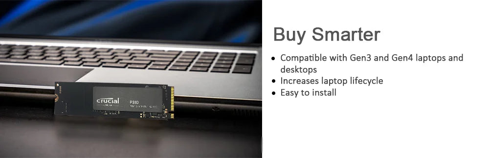 Crucial P3 Plus 1TB 2TB PCIe Gen4 NVMe M.2 SSD Internal Hard Drive(OEM Package)&Crucial NVME 2280 P310 1TB  SSD&Crucial T500 1TB