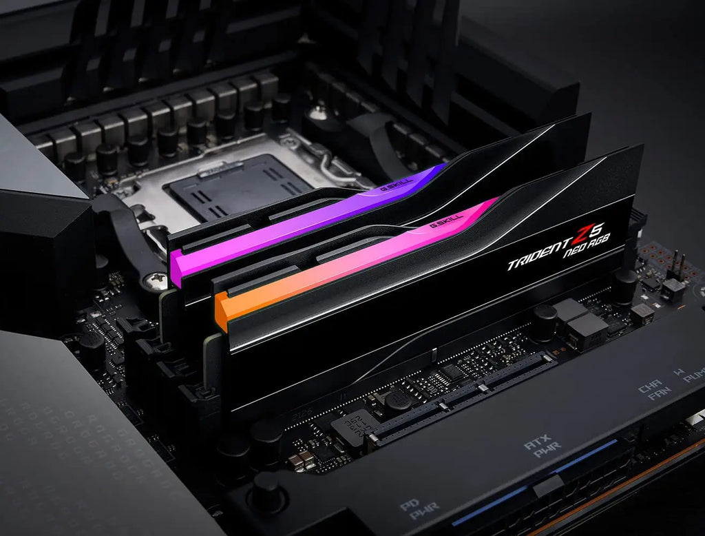 G.Skill DDR5 Trident Z5 NEO RGB Series (16GBx2 )/ (24GBx2)/(32GBx2)Ram 288-Pin SDRAM 6000MHz (AMD Expo) Dual Channel Desktop RAM