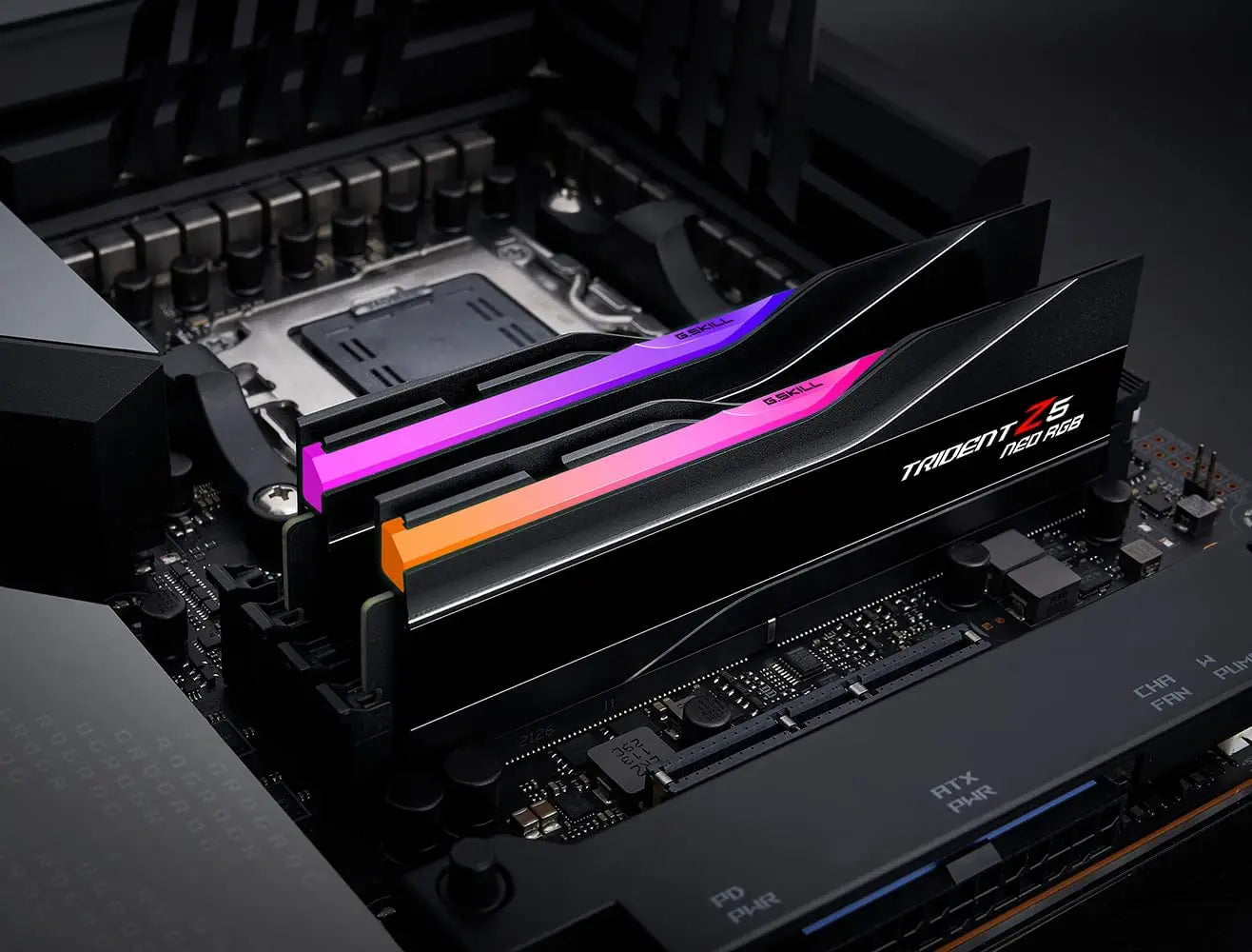 G.Skill DDR5 Trident Z5 NEO RGB Series (16GBx2 )/ (24GBx2)/(32GBx2)Ram 288-Pin SDRAM 6000MHz (AMD Expo) Dual Channel Desktop RAM