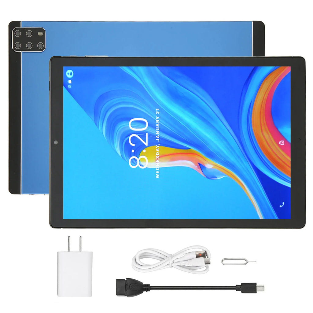 10.1 Inch Tablet for Android 12.0 5G WiFi 6GB 128GB Front 2MP Rear 5MP 10  CPU Tablet PC 5G WiFi Tablet 6GB Tablet Tablet PC