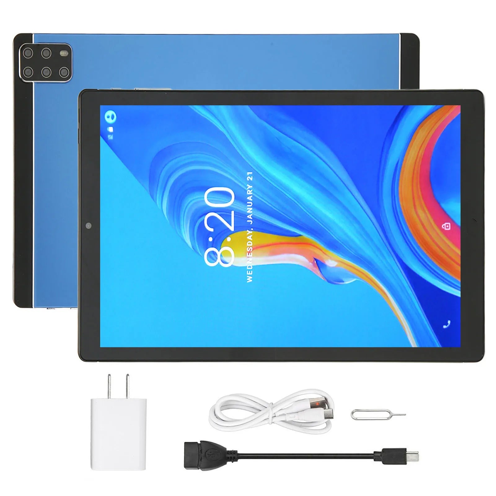 10.1 Inch Tablet for Android 12.0 5G WiFi 6GB 128GB Front 2MP Rear 5MP 10  CPU Tablet PC 5G WiFi Tablet 6GB Tablet Tablet PC