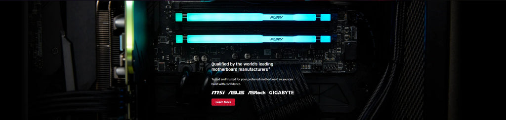 Kingston FURY Beast RGB DDR5 RAM 8GB 16GB 32GB 5200 5600 6000 6400 6800MHz Desktop AMD Intel CPU Motherboard Memory 288 PIN 1.1V