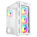 Twisted Minds Titan Glass Mid Tower Gaming Case - White  TM-GM-III-W Twisted Minds case  Gamers Point