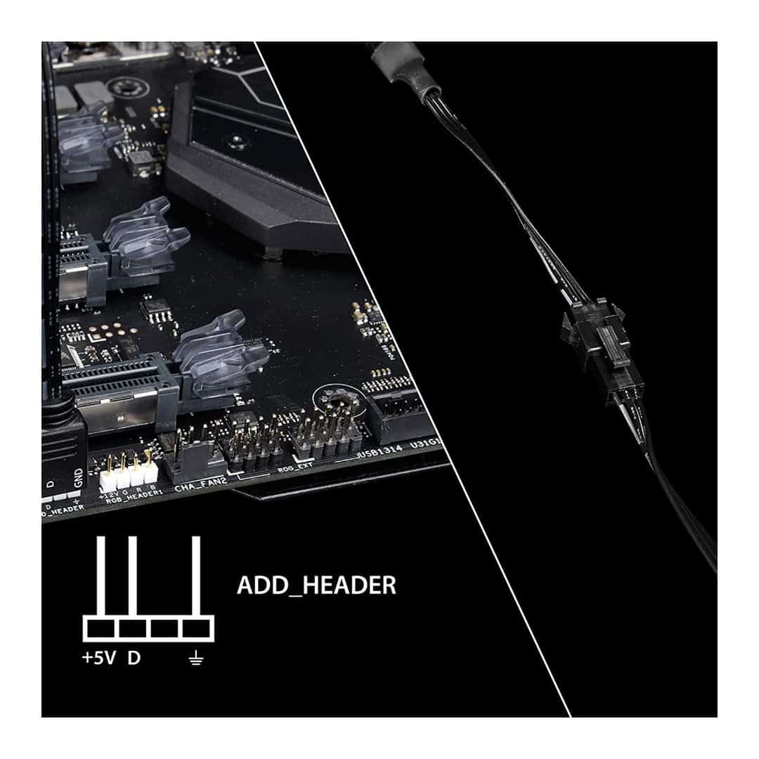 Deepcool 200PRO ARGB LED Strip 5V 3-Pin Flexible Magnetic Mount