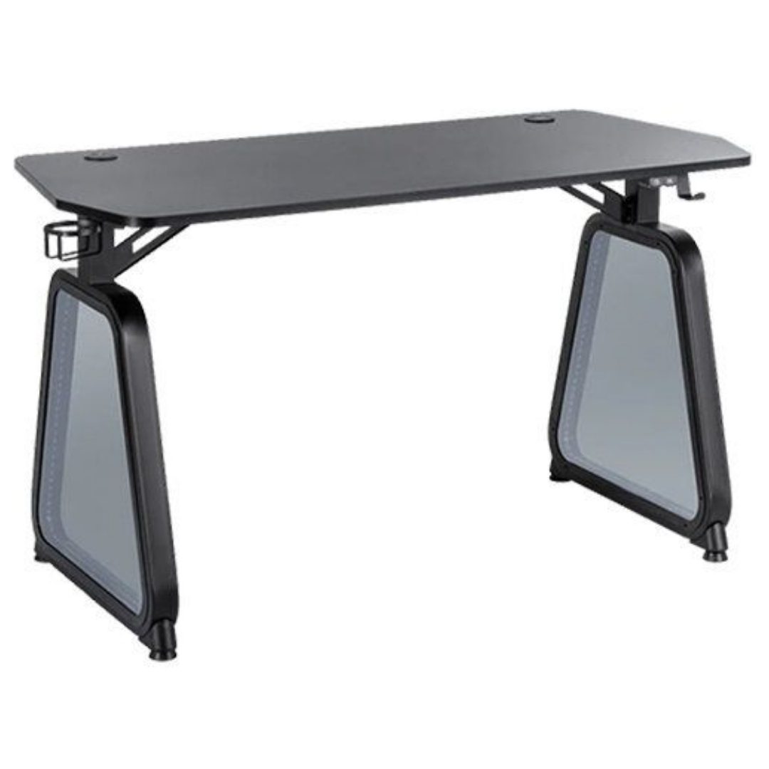 Twisted Minds Infinity Gaming Desk with Mirror Legs TM-GMD12-D1