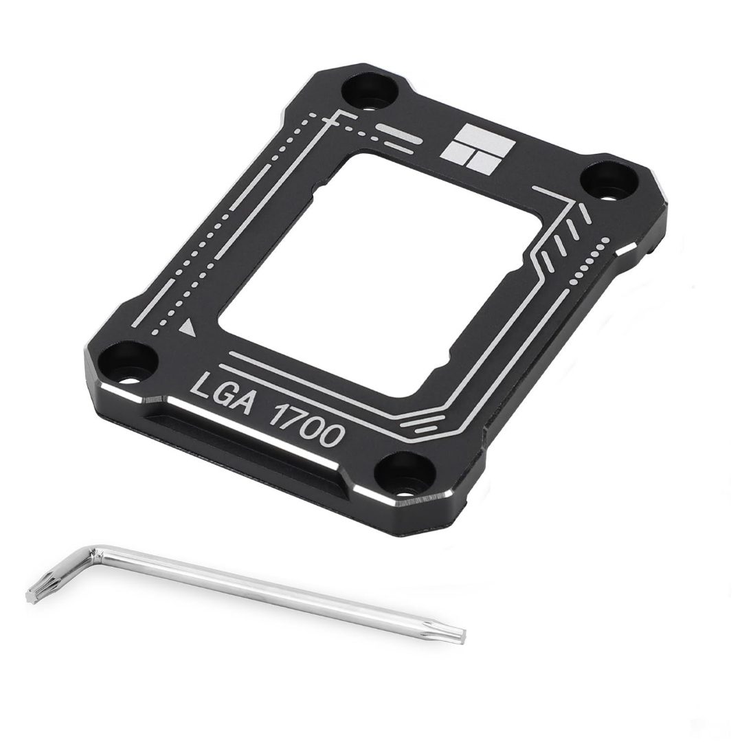 Thermalright LGA1700-BCF CPU Contact Frame Anodized Black Aluminum Stabilizer
