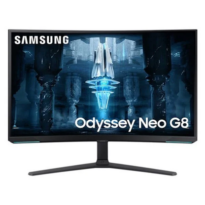 Samsung 32″ 32inch Odyssey Neo G8 BG850, 4K UHD 240Hz, 1ms Curved Gaming Monitor – LS32BG850NMXUE Samsung Monitor  Gamers Point