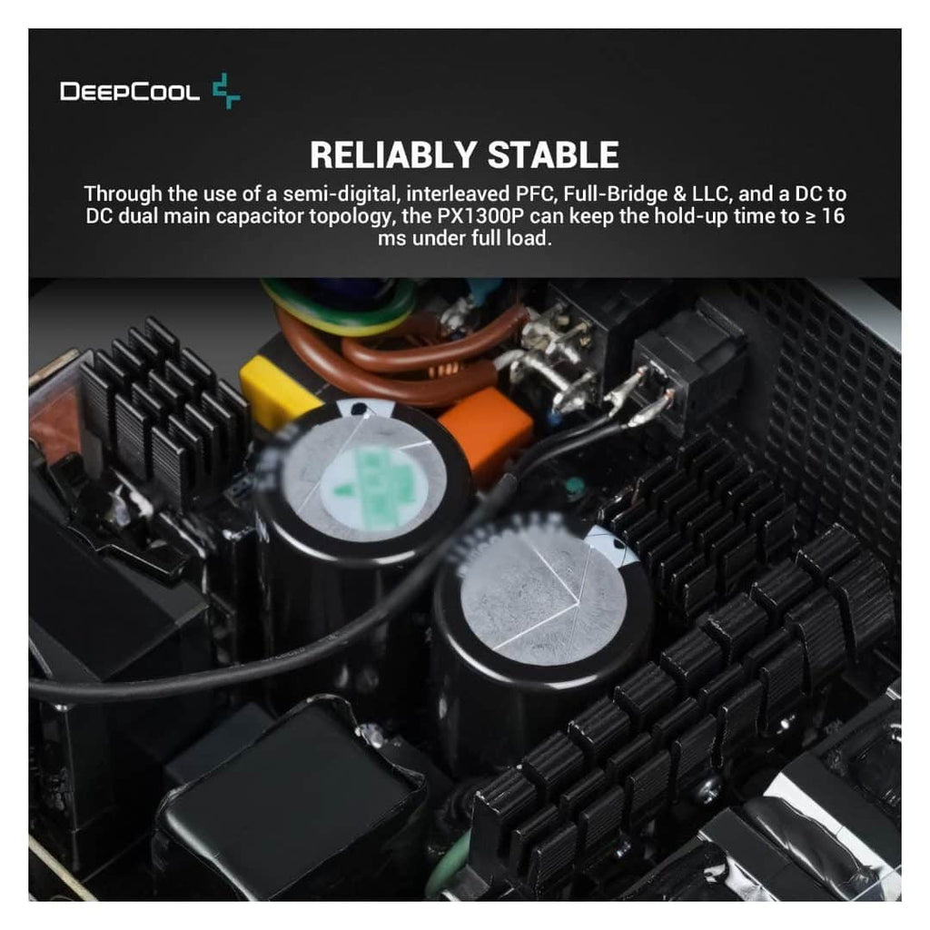 DeepCool PX1300P 1300W 80+ Platinum ATX3.0 Fully Modular Power Supply