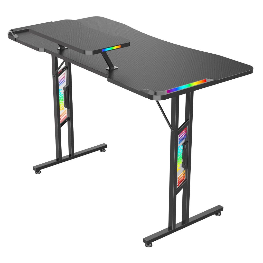 Twisted Minds TM-GD27-T RGB T-Shaped Double-Top Gaming Desk