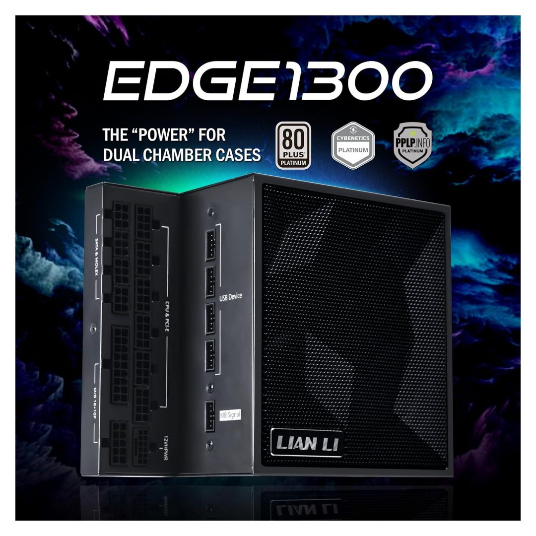 Lian Li Edge Series 1300W 80 PLUS Platinum Full Modular ATX Power Supply