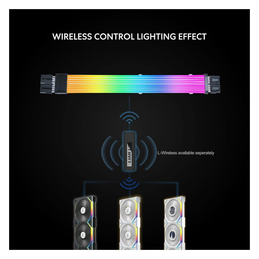 Lian-Li Strimer Wireless 8-Pin ARGB GPU Extension Cable