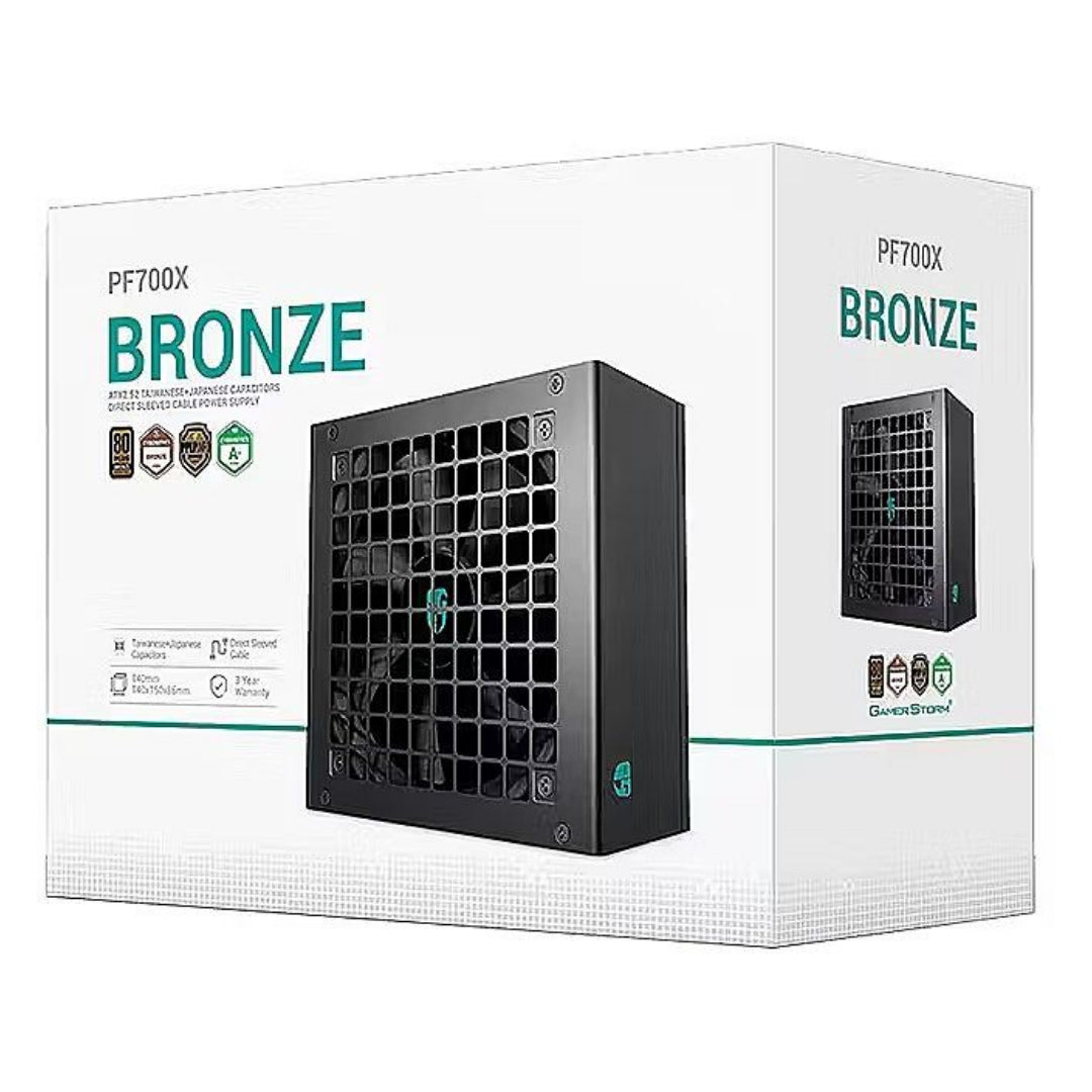DeepCool PF700X 700W 80 Plus Bronze ATX Power Supply Unit