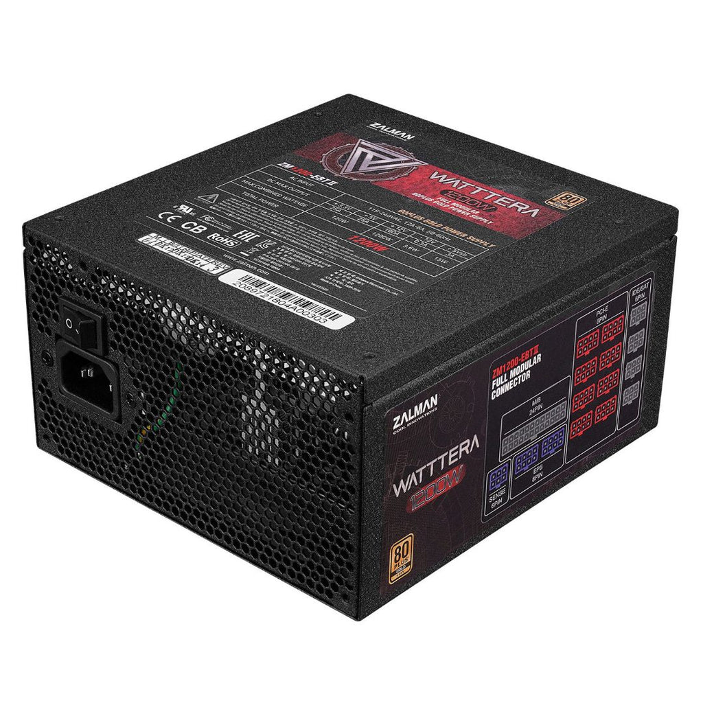 ZALMAN WATTERA 1200W Fully Modular 80+ Gold PSU