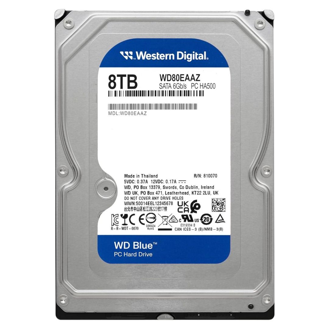 Western Digital WD Blue 8TB Desktop Internal HDD Drive