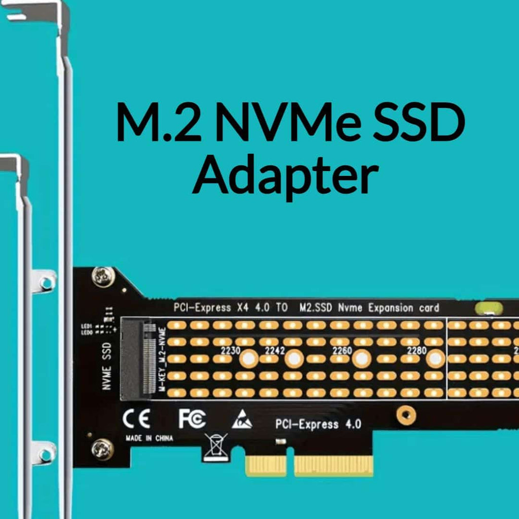 GLOTRENDS M.2 NVMe SSD Adapter PCIe X4 High-Speed 4TB Support