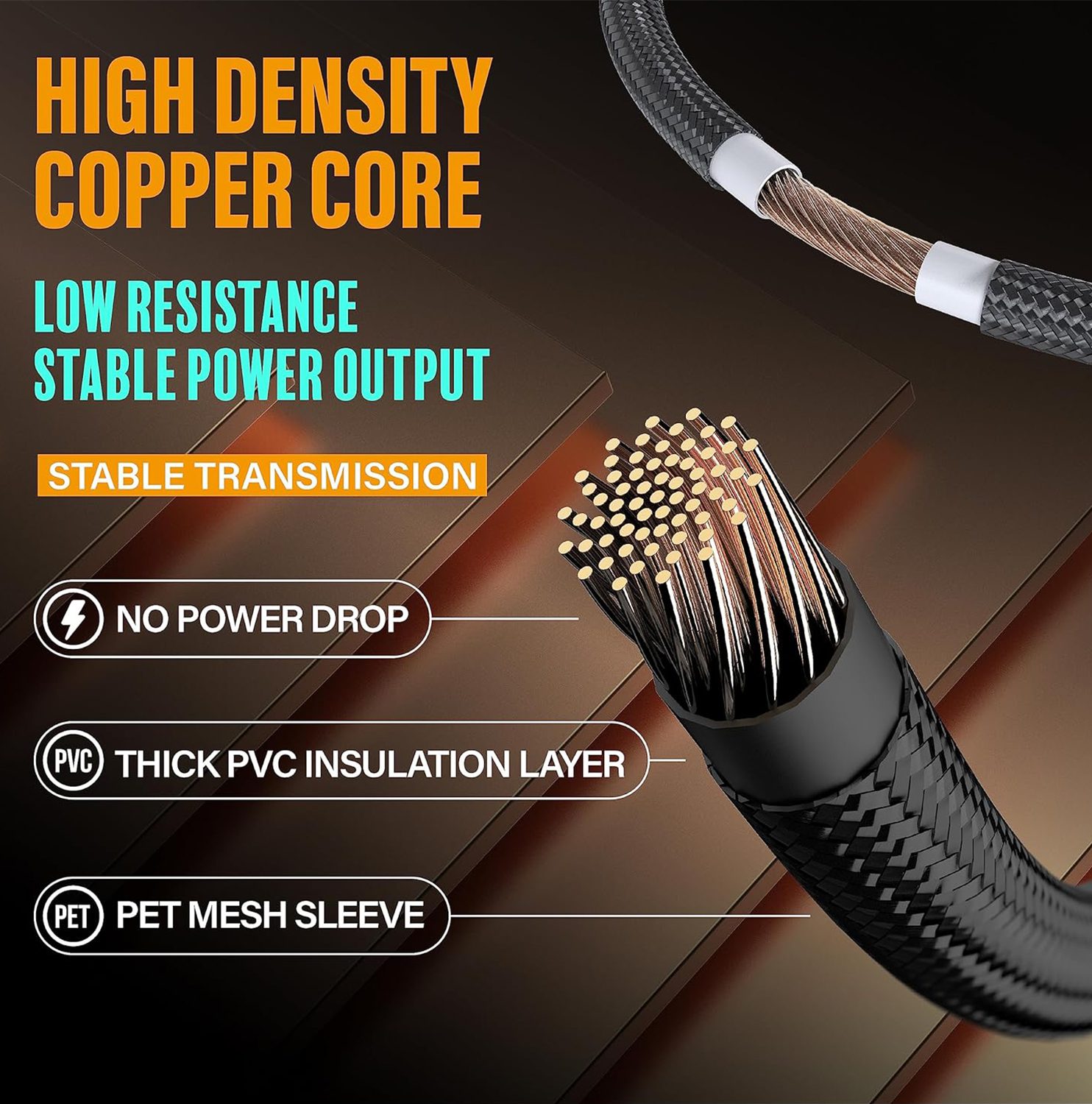 ACE Sleeved PSU Extension Cables 16AWG 12VHPWR 16-Pin White