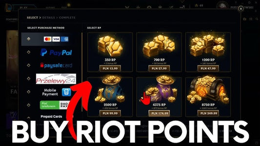 League of Legends 7200 RP League Digital Gaming Product  Gamers Point