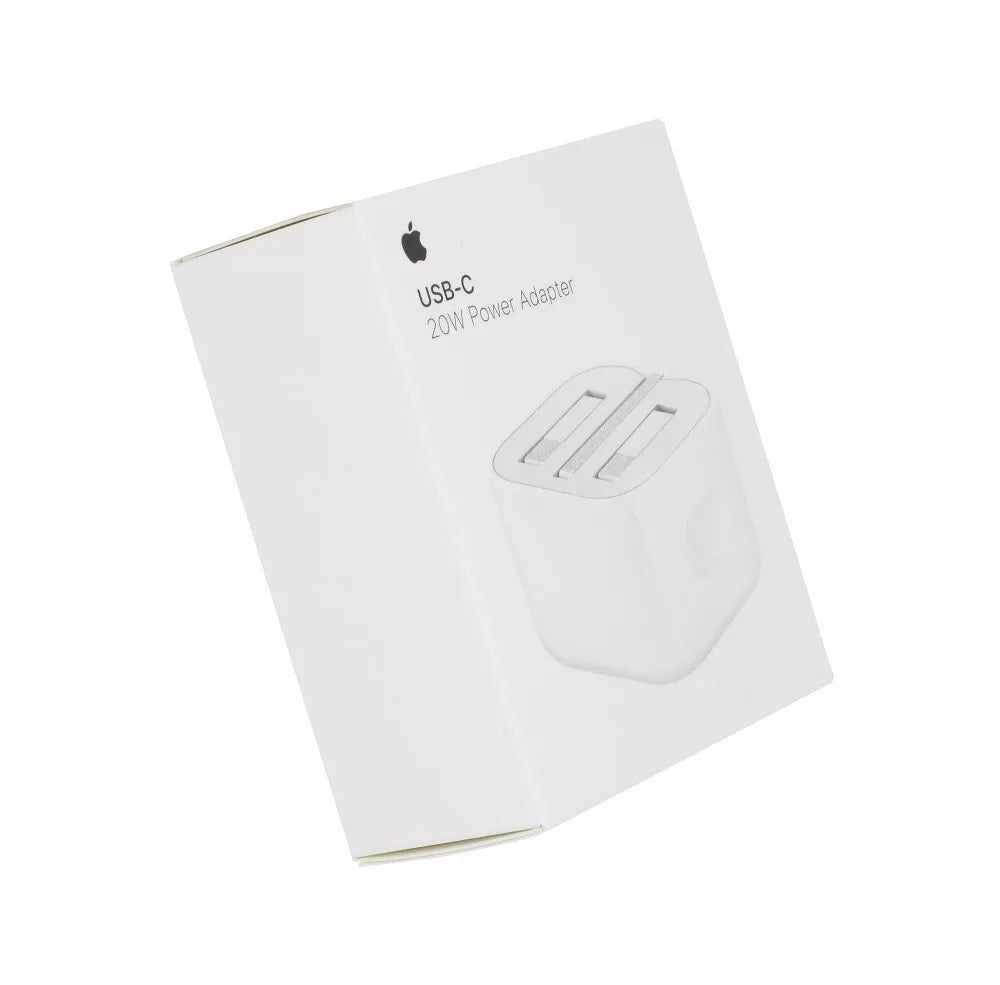 Official Apple 20W USB-C Charger Mains Retail Box Power Adaptor Plug for iPhone BAHRAIN APPLE CHARGER  Gamers Point