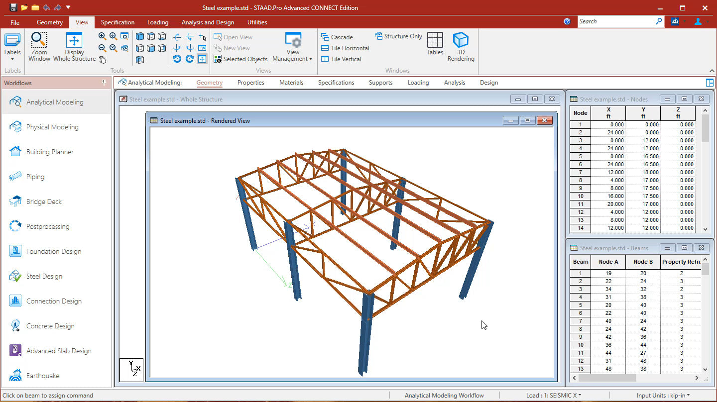 Bentley STAAD.Pro CONNECT Edition – Structural Analysis & Design Software Offline